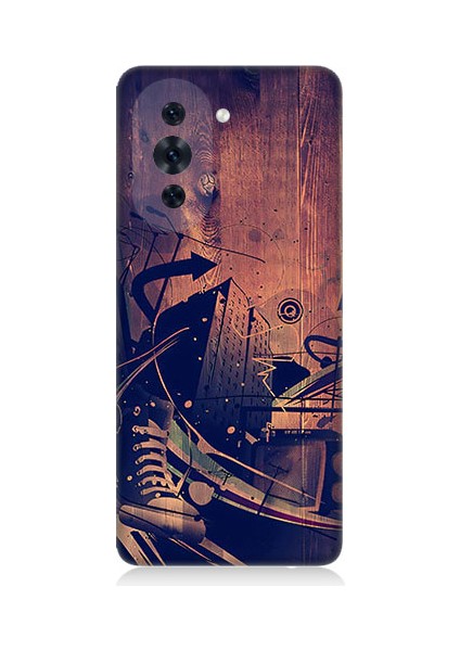 Huawei Nova 10 Pro Uyumlu Karanlık Tiyatro Desenli Silikon Kılıf