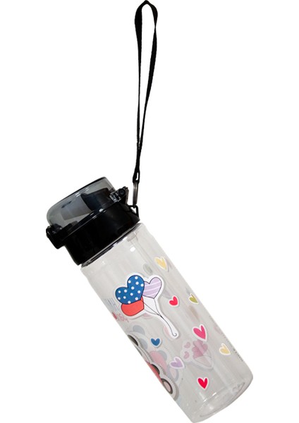 Xoxo Pipetli Siyah Plastik Matara 500 ml K7592 fiyatları