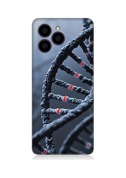 Omix X6 Uyumlu Dna Sarmalı Desenli Silikon Kılıf