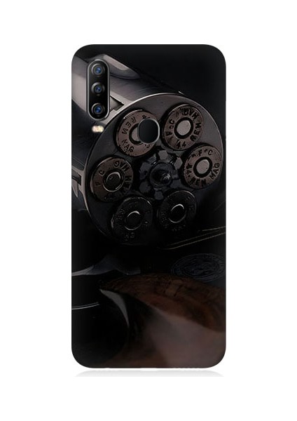 General Mobile GM20 Pro Uyumlu Tabanca Silindiri Desenli Silikon Kılıf