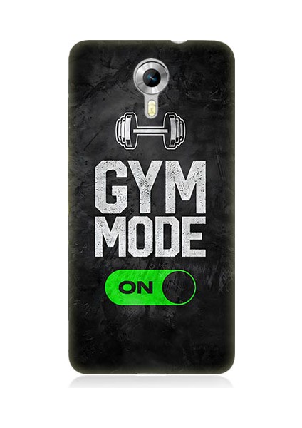 General Mobile Discovery 4g Uyumlu Gym Mode Desenli Silikon Kılıf