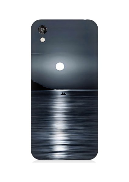 Huawei Honor 8s Uyumlu Ay Işığı Desenli Silikon Kılıf