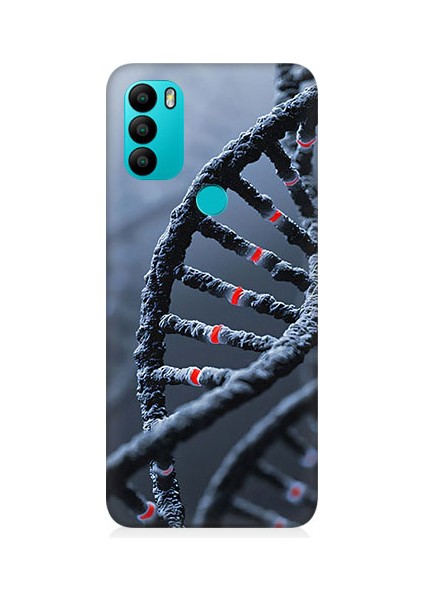 General Mobile GM21 Plus Uyumlu Dna Sarmalı Desenli Silikon Kılıf
