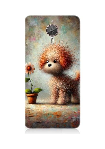 General Mobile Gm5 Plus Uyumlu Sevimli Köpek Desenli Silikon Kılıf