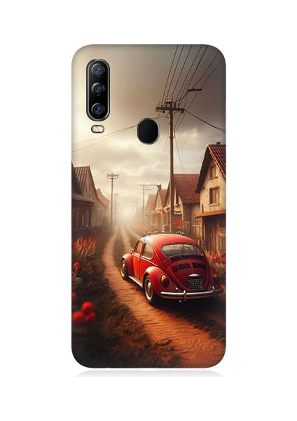 General Mobile GM20 Pro Uyumlu Köy Yolu Desenli Silikon Kılıf