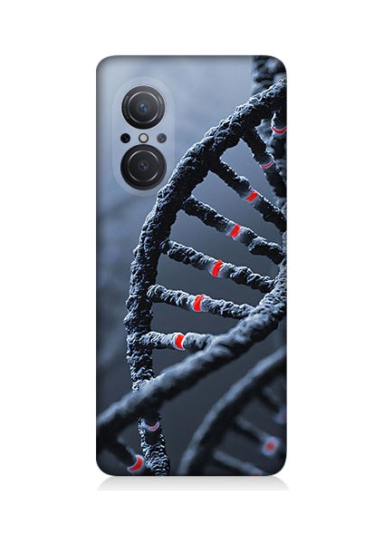 Huawei Nova 9 Se Uyumlu Dna Sarmalı Desenli Silikon Kılıf