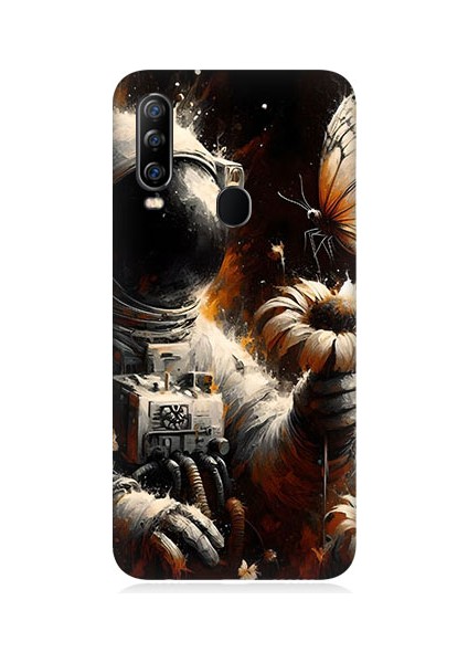 General Mobile GM20 Pro Uyumlu Uzay Astronotu Desenli Silikon Kılıf