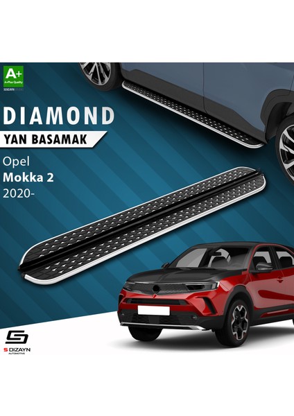 Opel Mokka 2 Diamond Krom Yan Basamak 173 Cm 2020 Üzeri A+ Kalite