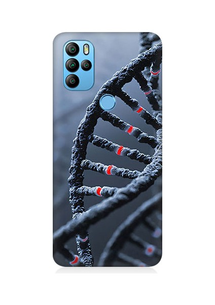 General Mobile GM21 Pro Uyumlu Dna Sarmalı Desenli Silikon Kılıf
