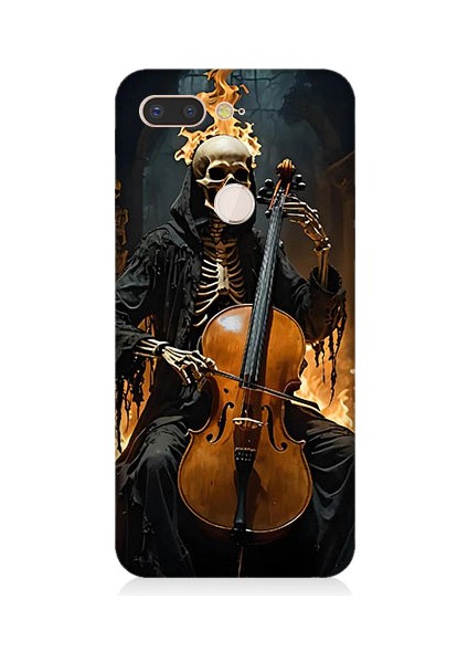 General Mobile Gm9 Pro Uyumlu Iskelet Çello Desenli Silikon Kılıf