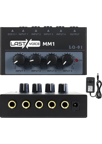 MM1 Mini Stereo 4 Kanallı Ses Mikseri fiyatları