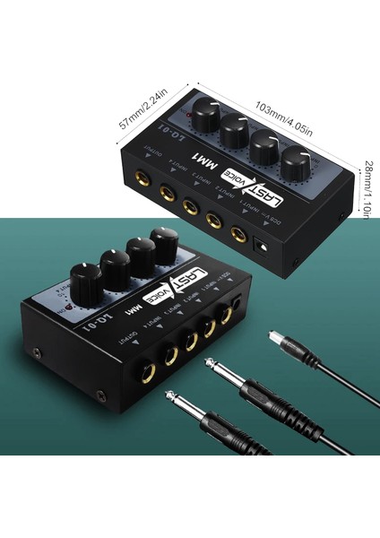 MM1 Mini Stereo 4 Kanallı Ses Mikseri modelleri