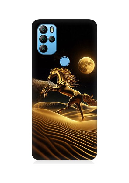General Mobile GM21 Pro Uyumlu Çöl Atı Desenli Silikon Kılıf