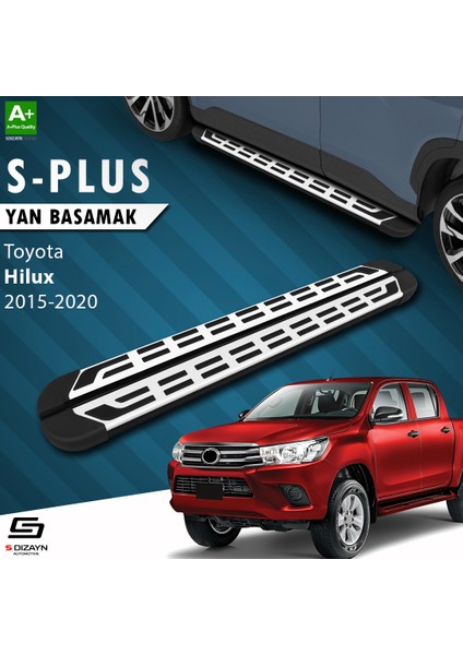 Toyota Hilux 8 S-Plus Gri Yan Basamak 203 Cm 2015 Üzeri A+ Kalite