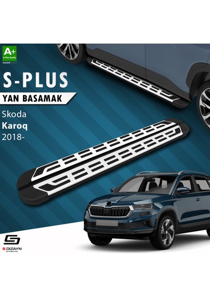 Skoda Karoq S-Plus Gri Yan Basamak 173 Cm 2018 Üzeri A+ Kalite
