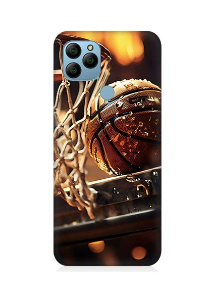 General Mobile GM21 Uyumlu Uzay Iskeleti Desenli Silikon Kılıf