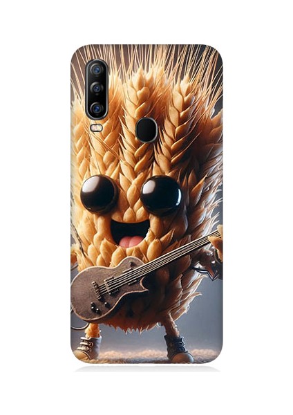 General Mobile GM20 Pro Uyumlu Gitar Buğdayı Desenli Silikon Kılıf