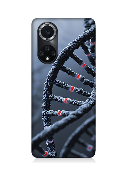 Huawei Nova 9 Uyumlu Dna Sarmalı Desenli Silikon Kılıf