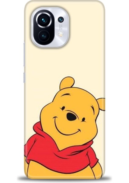 Xiaomi Mi 11 Kılıf Hd Baskılı Kılıf - Winnie The Pooh + 9h Nano Ekran Koruyucu