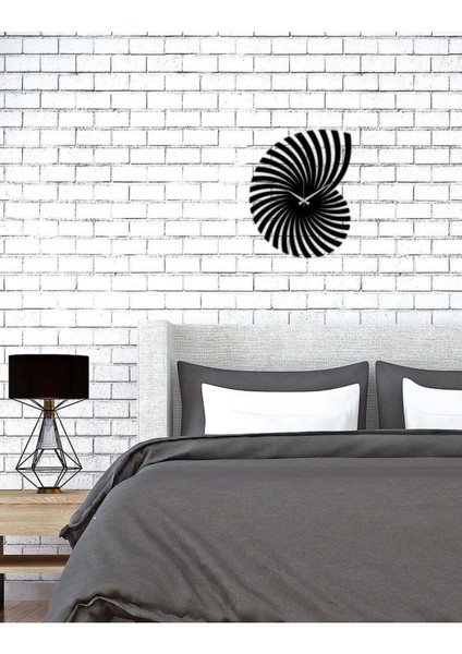 Modern Art Metal Duvar Saati -Ev Dekorasyon - 50 X 60 - Cm - Siyah - Clock-154 fiyatları