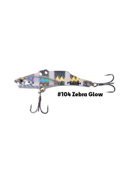 Metal Vibe 55MM 15GR Vibrasyon 112 Blue Pink Zebra Glow modelleri