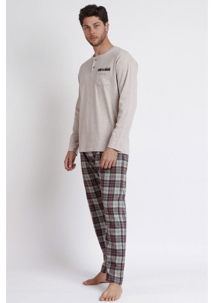 62189 Erkek Bej Pijama Takımı fiyatları