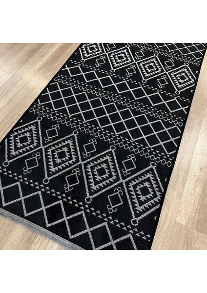 Cool 405 Siyah Yıkanabilir Kilim