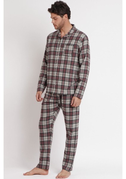 62190 Erkek Kahve Pijama Takımı modelleri