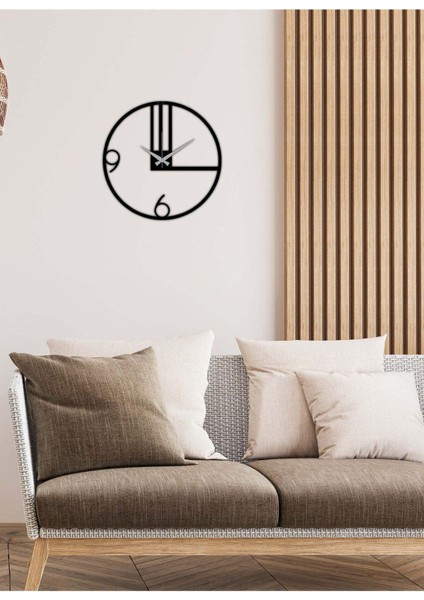 Serisi Metal Duvar Saati -Ev Dekorasyon - 60 X 60 - Cm - Siyah - Clock-147 modelleri