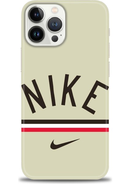 iPhone 14 Pro Max Kılıf Hd Baskılı - Nike + 9h Nano Ekran Koruyucu