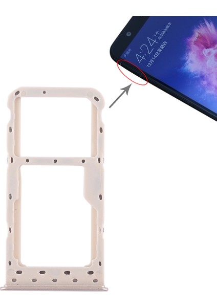 Huawei P Smart Için Tepsi + Mikro Sd Kart Tepsisi (Yurt Dışından)