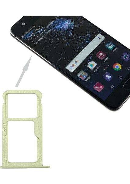 Huawei P10 Tepsi ve Sım / Mikro Sd Kart Tepsisi Için (Yurt Dışından)