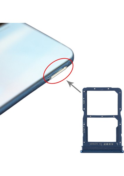 Huawei Honor 20 Için Tepsi + Nm Kart Tepsisi (Yurt Dışından)