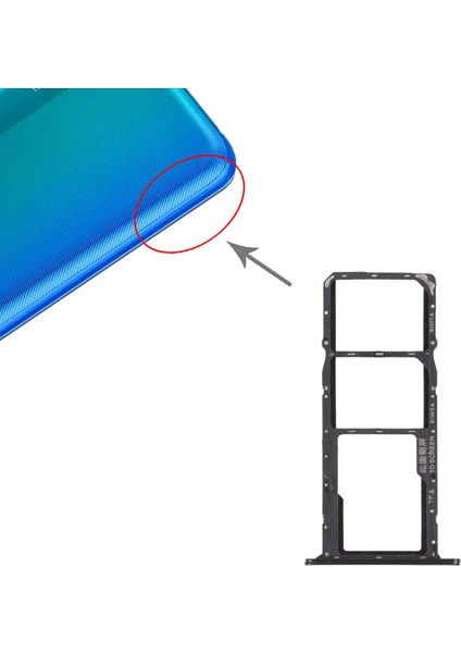Honor 8s 2020 Için Tepsi+Mikro Sd Kart Tepsisi (Yurt Dışından)