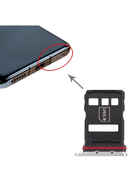 Huawei P50 Için Tepsi + Nm Kart Tepsisi (Yurt Dışından)