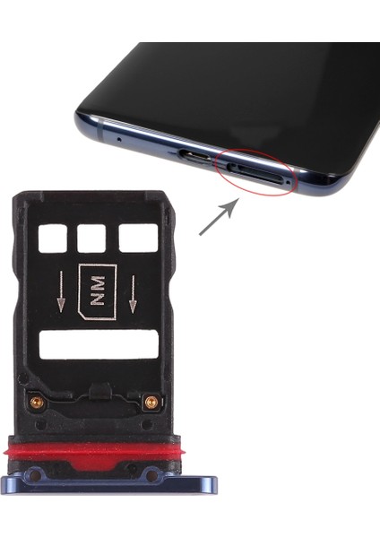 Huawei Mate 20 Pro Için 2 x Tepsi (Yurt Dışından)