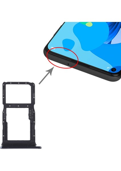 Huawei P20 (2019) Için Tepsi + Mikro Sd Kart Tepsisi (Yurt Dışından)