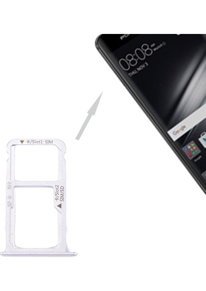 Huawei Mate 9 Tepsi ve Sım / Mikro Sd Kart Tepsisi Için (Yurt Dışından)