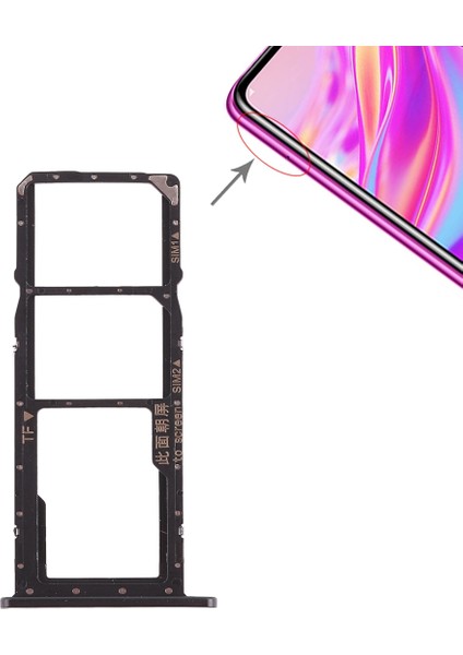 Huawei Enjoy 9 Için 2 x Tepsi / Mikro Sd Kart Tepsisi (Yurt Dışından)