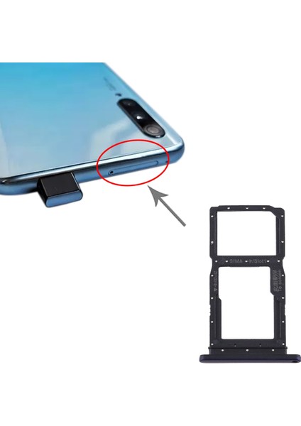 Huawei Y9S Için Tepsi + Mikro Sd Kart Tepsisi (Yurt Dışından)
