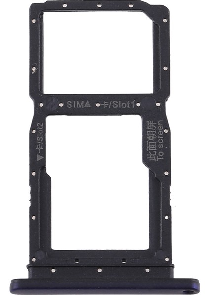 Huawei Y9S Için Tepsi + Mikro Sd Kart Tepsisi (Yurt Dışından)