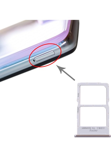 Huawei P40 Için Tepsi + Nm Kart Tepsisi (Yurt Dışından)