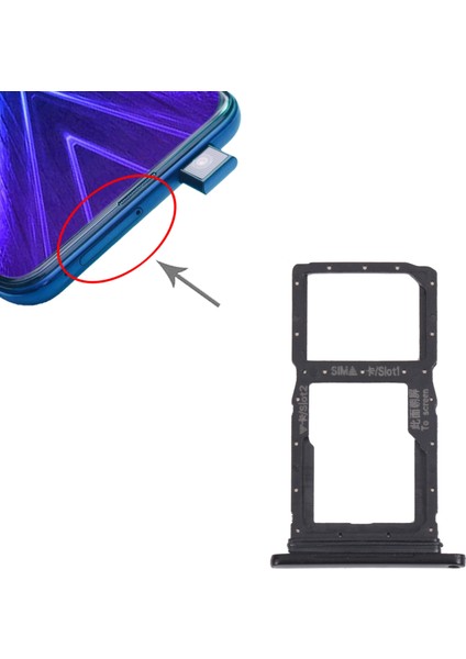 Honor 9x Için Sım + Mikro Sd Kart Tepsisi (Yurt Dışından)