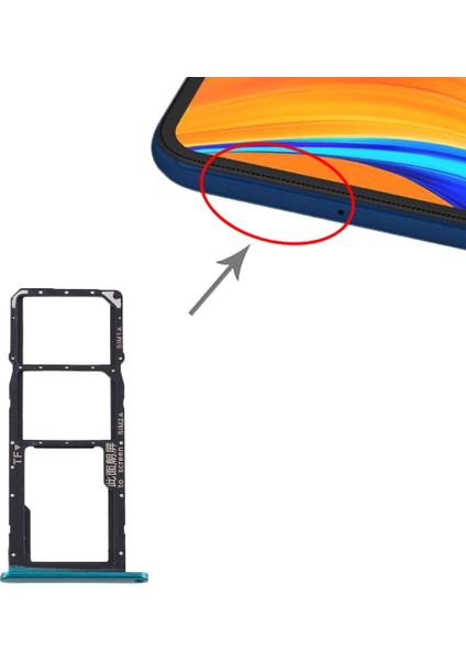 Huawei Y6S (2020) Için Tepsi + Mikro Sd Kart Tepsisi (Yurt Dışından)