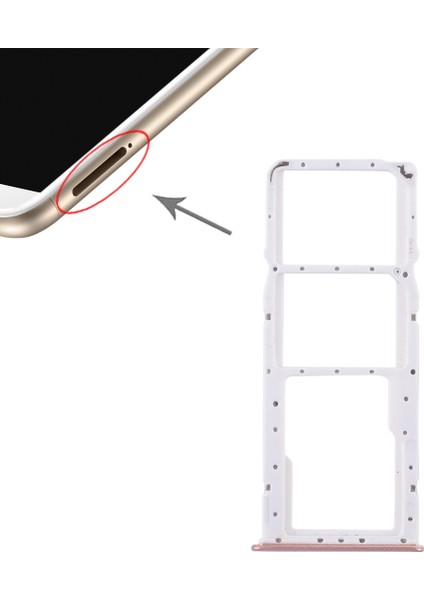 Huawei Enjoy 8 Plus Için Tepsi + Mikro Sd Kart Tepsisi (Yurt Dışından)