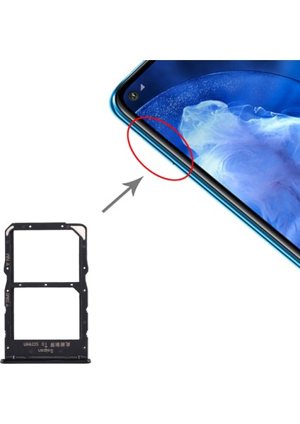 Huawei Nova 5z Için Tepsi + Nm Kart Tepsisi (Yurt Dışından)