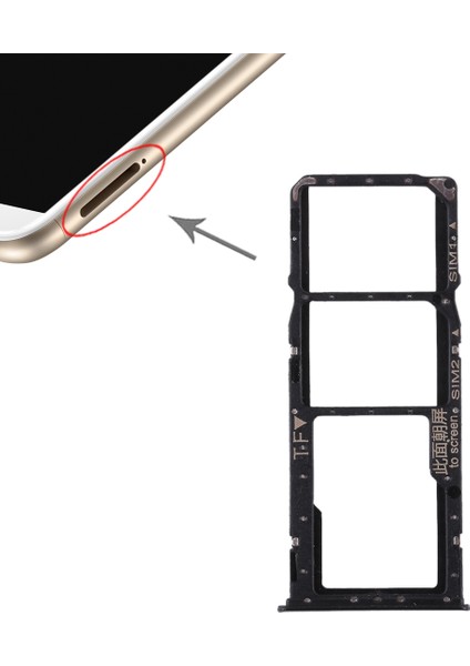 Huawei Enjoy 8 Plus Için Tepsi + Mikro Sd Kart Tepsisi (Yurt Dışından)