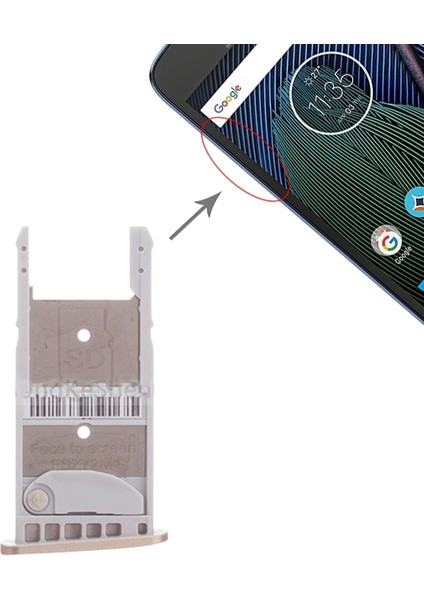 Motorola Moto G5 Plus Için Tepsi + Mikro Sd Kart Tepsisi (Yurt Dışından)