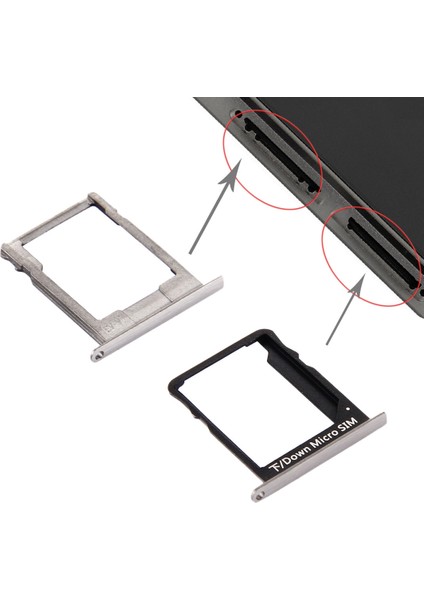 Huawei P8 Tepsi ve Mikro Sd Kart Tepsisi Için (Yurt Dışından)