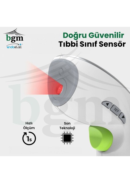 Modern Kızılötesi Temassız Ateş Ölçer Yüksek Kalite Ateş Ölçer